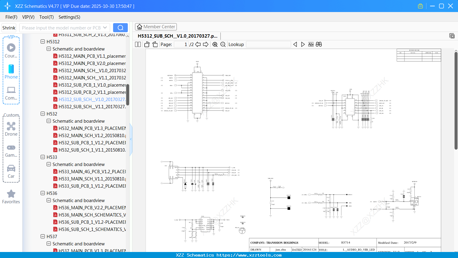 Infinix H5312_SUB_SCH_V1.0_20170327